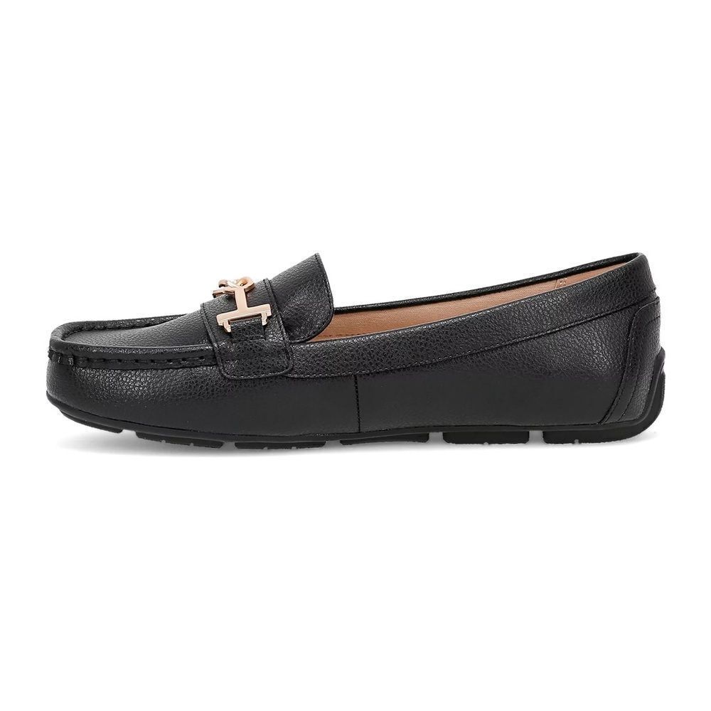NWT NIB Kim Rogers Women's Cheryl Loafer Flats in Black Size 9 Wide